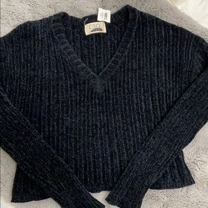 Cage Cropped Sweater